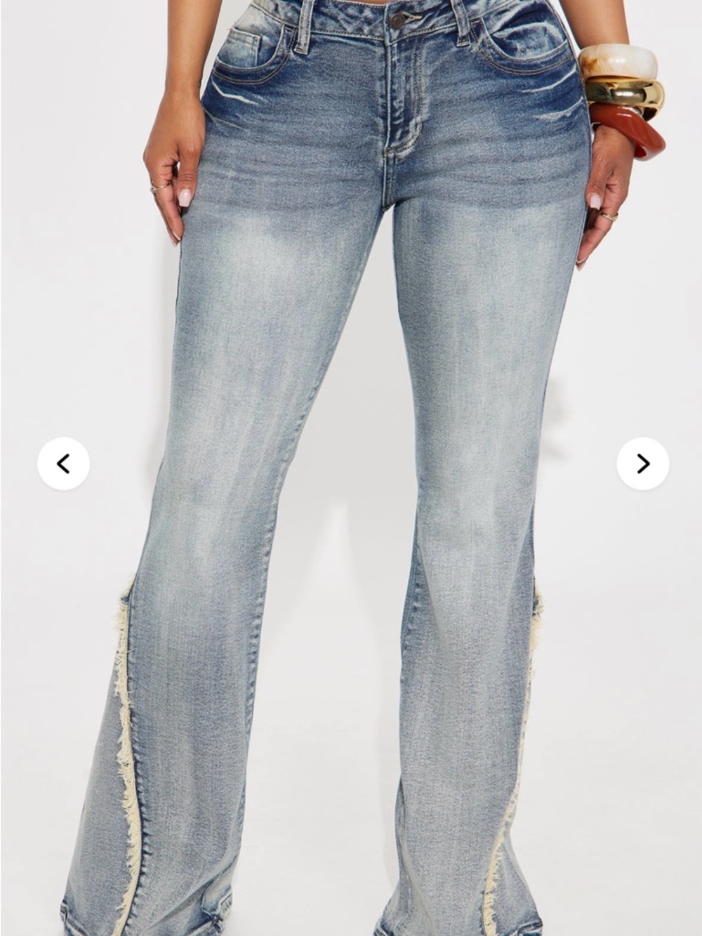 Light Wash Women’s Flared Jeans